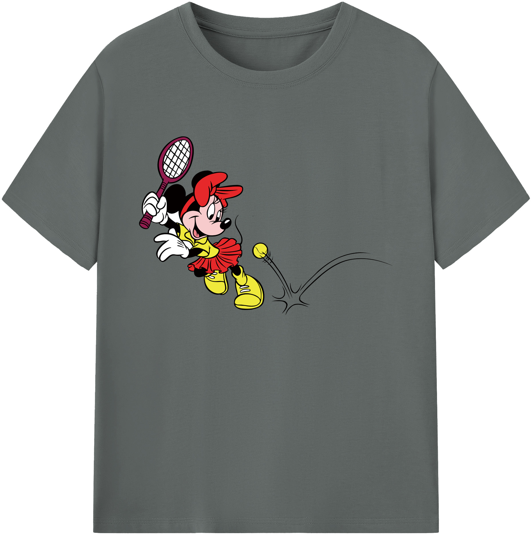 ミッキーマウス Mickey Mouse 綿100％ メンズ半袖Tシャツ｜肌触りやわらか＆通気性